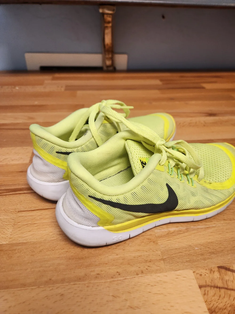 Nike Kids' Neon Yellow Athletic Sneakers